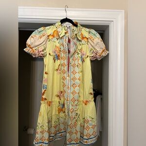 NWT Hunter Bell Drifter Mini Dress Gasparilla Gardens